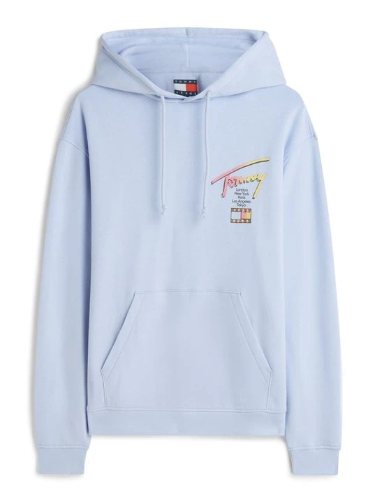 Zdjęcie produktu Bluza z kapturem Tommy Jeans jasnoniebieski
