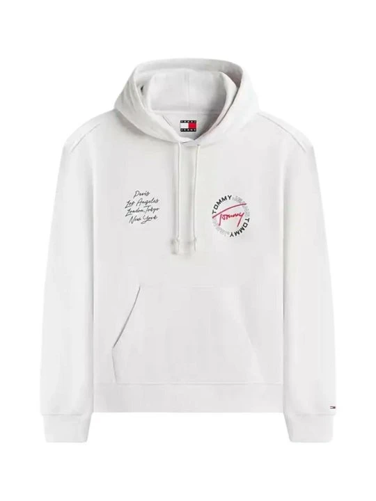 Zdjęcie produktu Bluza z kapturem Tommy Jeans jasnoszary