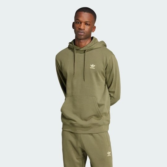 Zdjęcie produktu Bluza z kapturem Trefoil Essentials Adidas Olive Strata
