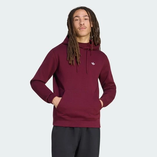 Zdjęcie produktu Bluza z kapturem Trefoil Essentials Adidas bordowy