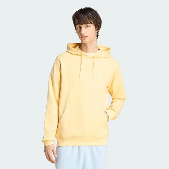 Zdjęcie produktu Bluza z kapturem Trefoil Essentials French Terry Adidas Orange Tint