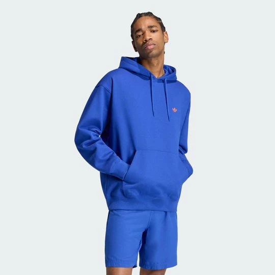 Zdjęcie produktu Bluza z kapturem Trefoil Essentials Loose Adidas Bold Blue