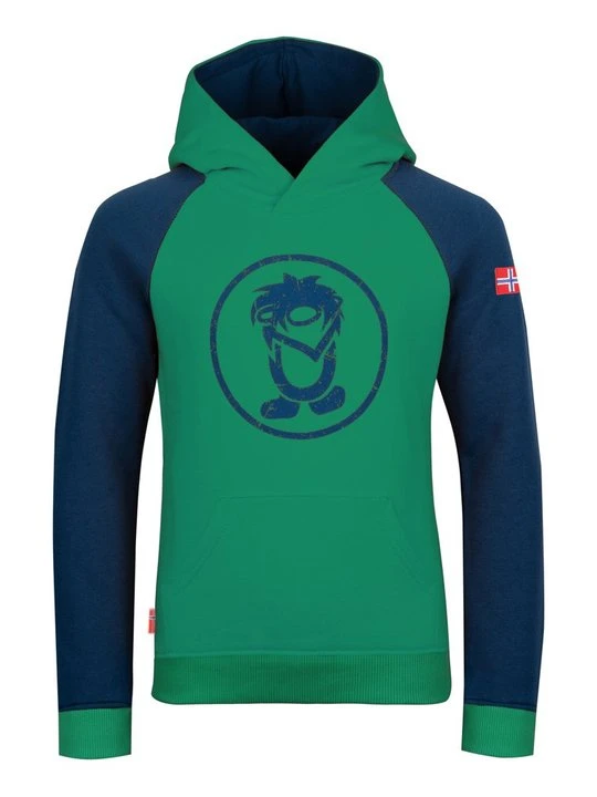 Zdjęcie produktu Bluza z kapturem Trollkids zielony