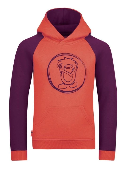 Zdjęcie produktu Bluza z kapturem Trollkids pomarańczowy