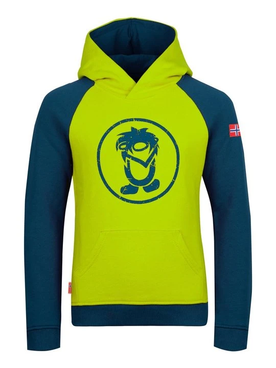 Zdjęcie produktu Bluza z kapturem Trollkids żółty