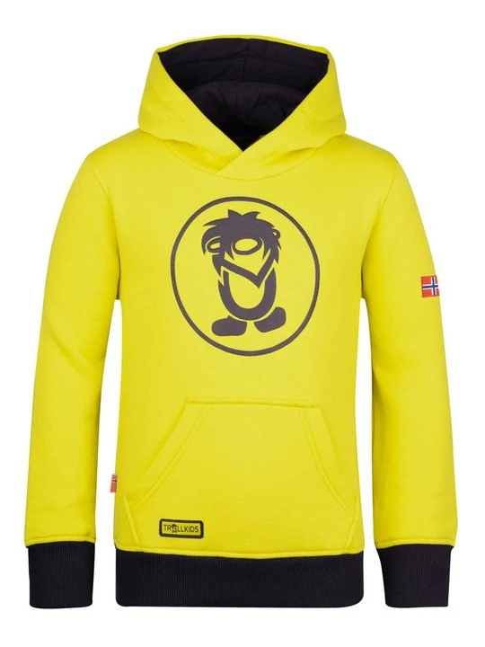 Zdjęcie produktu Bluza z kapturem Trollkids żółty