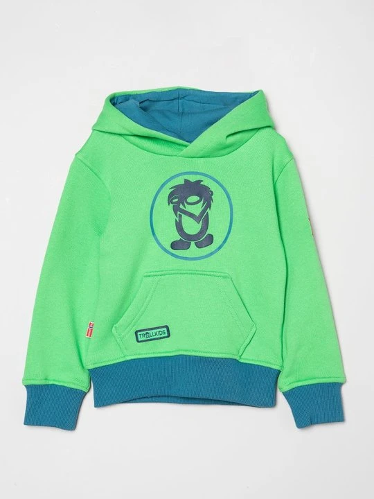 Zdjęcie produktu Bluza z kapturem Trollkids zielony