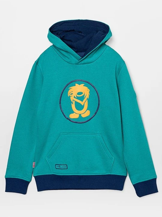 Zdjęcie produktu Bluza z kapturem Trollkids turkusowy