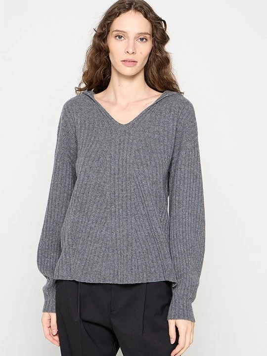 Zdjęcie produktu Bluza z kapturem TWINSET szary