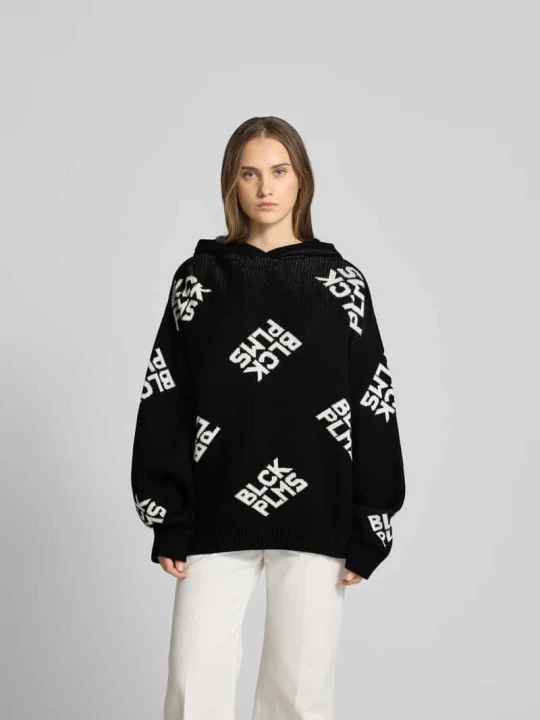 Zdjęcie produktu Bluza z kapturem typu oversized Black Palms