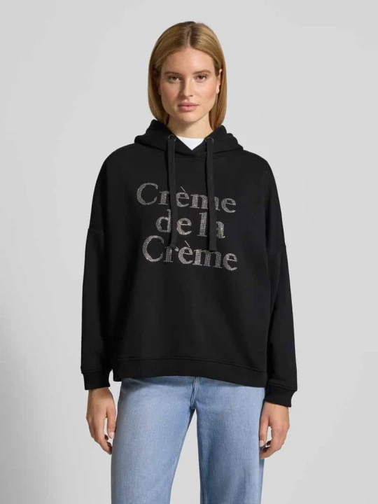 Zdjęcie produktu Bluza z kapturem o kroju oversized z kapturem Miss Goodlife Czarny