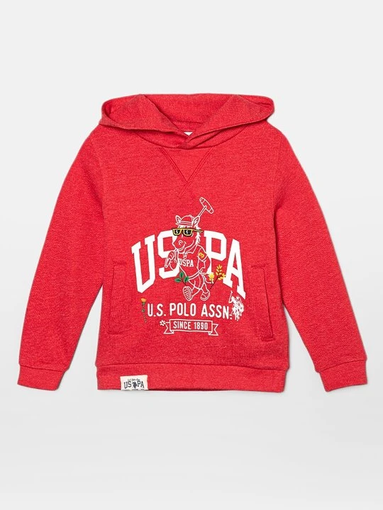 Zdjęcie produktu Bluza z kapturem U.S. POLO ASSN. czerwony