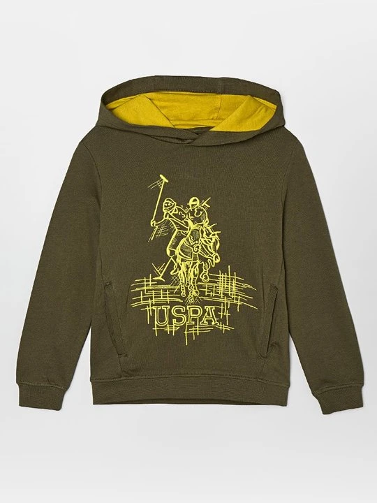 Zdjęcie produktu Bluza z kapturem U.S. POLO ASSN. khaki