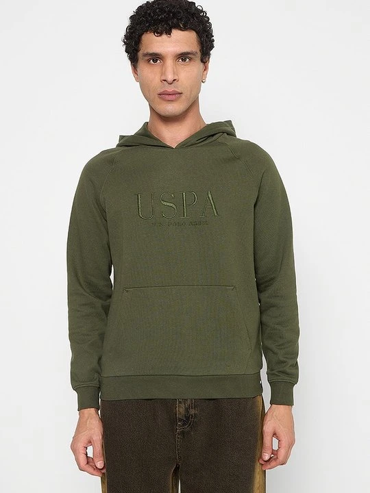 Zdjęcie produktu Bluza z kapturem U.S. POLO ASSN. zielony
