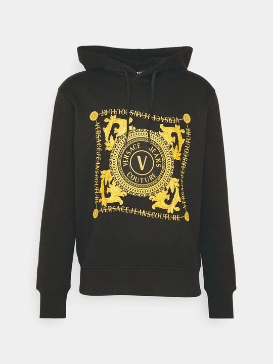 Zdjęcie produktu Bluza z kapturem Versace Jeans Couture czarny