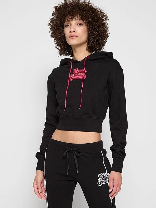 Zdjęcie produktu Bluza z kapturem Versace Jeans Couture czarny