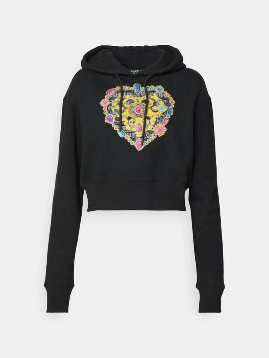 Zdjęcie produktu Bluza z kapturem Versace Jeans Couture czarny