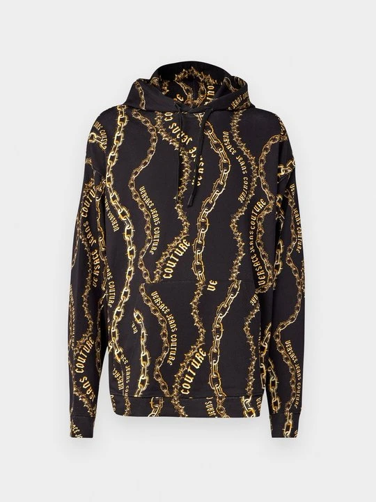 Zdjęcie produktu Bluza z kapturem Versace Jeans Couture czarny