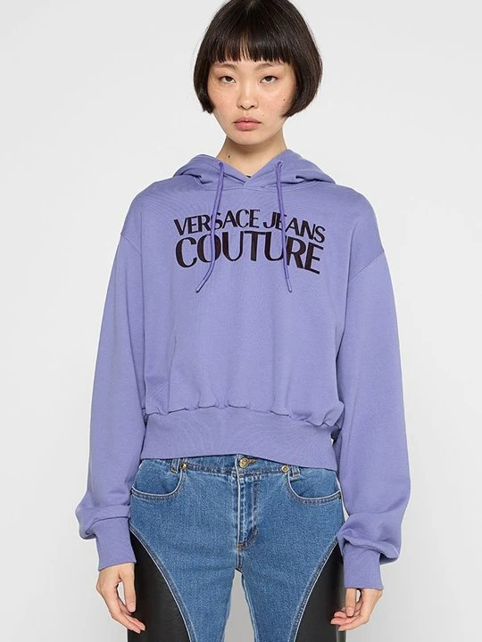 Zdjęcie produktu Bluza z kapturem Versace Jeans Couture granatowy