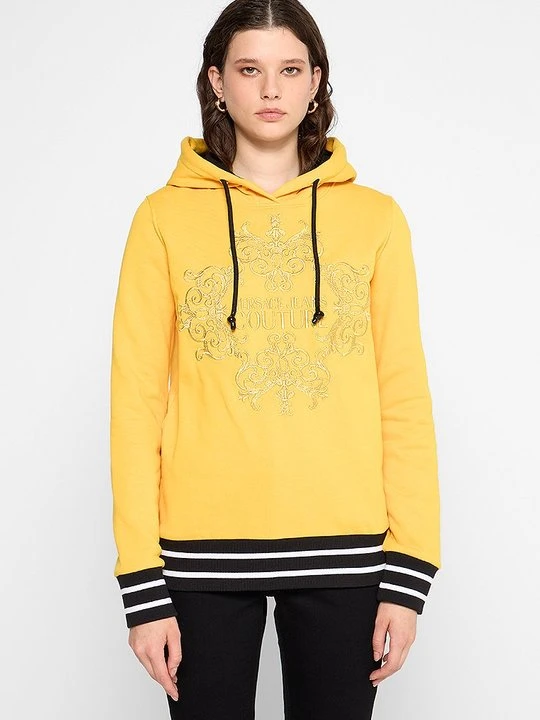 Zdjęcie produktu Bluza z kapturem Versace Jeans Couture żółty
