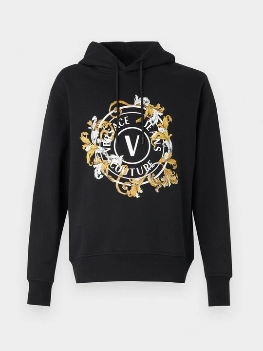 Zdjęcie produktu Bluza z kapturem Versace Jeans Couture czarny
