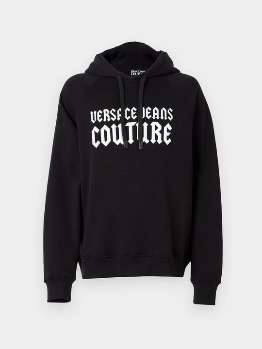 Zdjęcie produktu Bluza z kapturem Versace Jeans Couture czarny