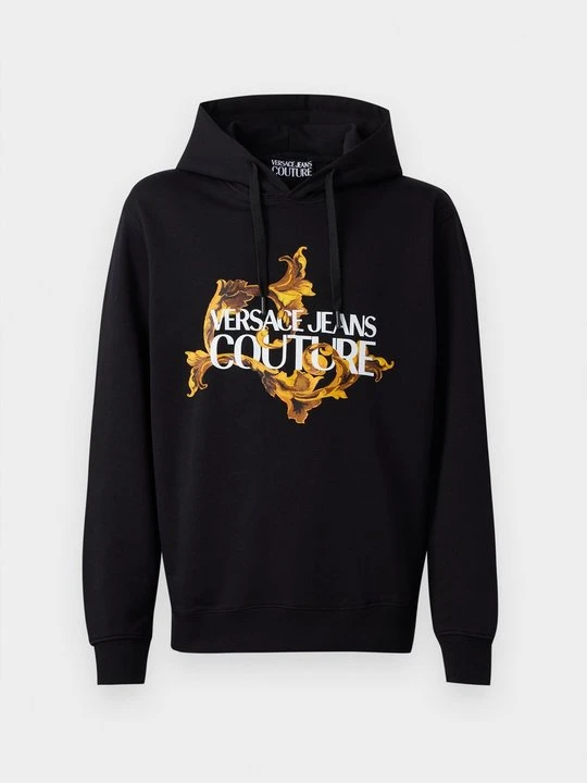 Zdjęcie produktu Bluza z kapturem Versace Jeans Couture czarny
