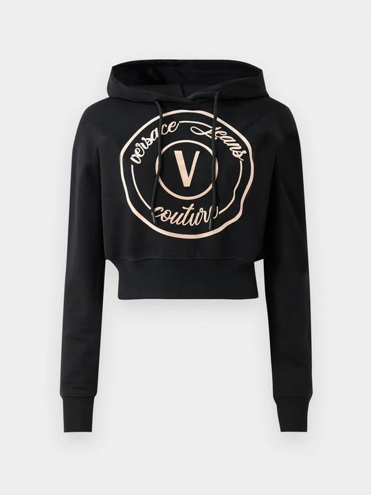 Zdjęcie produktu Bluza z kapturem Versace Jeans Couture czarny