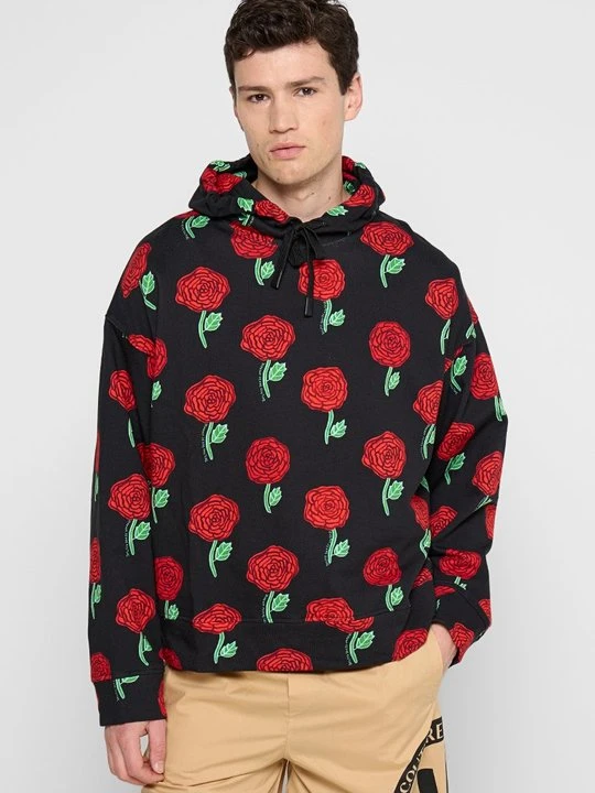 Zdjęcie produktu Bluza z kapturem Versace Jeans Couture czarny