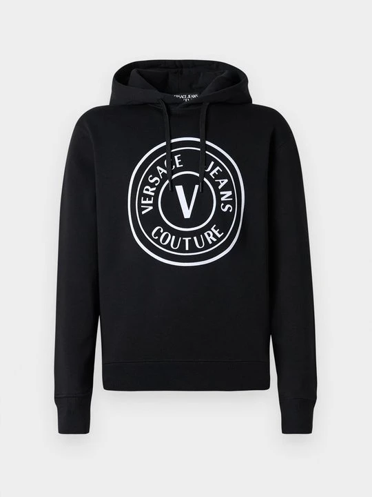 Zdjęcie produktu Bluza z kapturem Versace Jeans Couture czarny