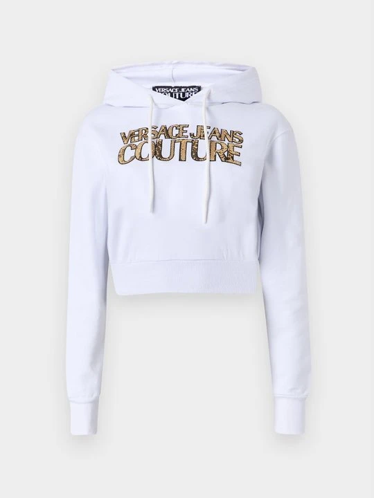 Zdjęcie produktu Bluza z kapturem Versace Jeans Couture biały