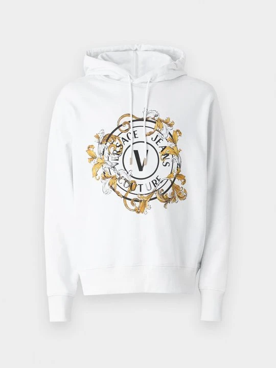 Zdjęcie produktu Bluza z kapturem Versace Jeans Couture biały