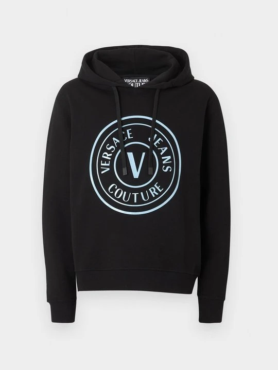 Zdjęcie produktu Bluza z kapturem Versace Jeans Couture czarny