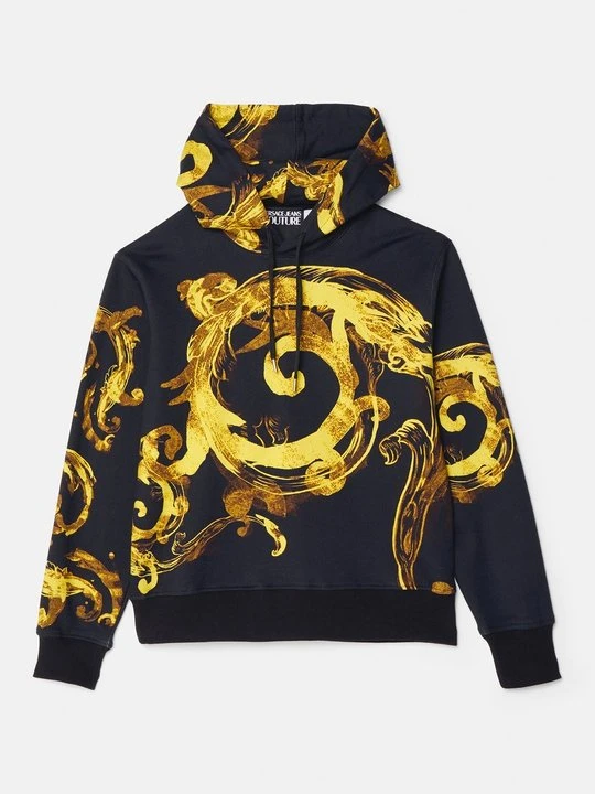 Zdjęcie produktu Bluza z kapturem Versace Jeans Couture czarny
