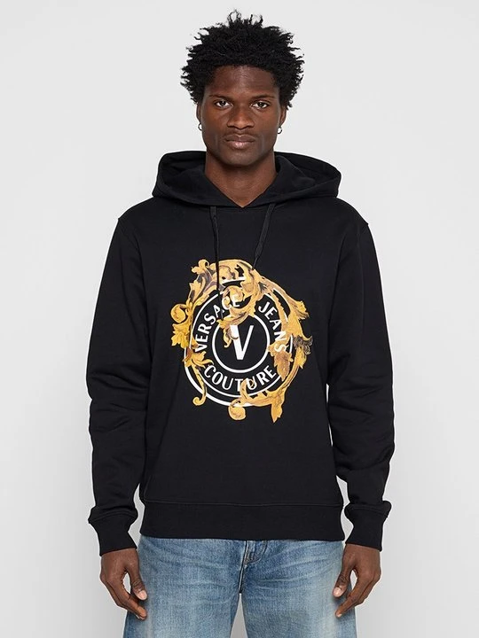Zdjęcie produktu Bluza z kapturem Versace Jeans Couture czarny