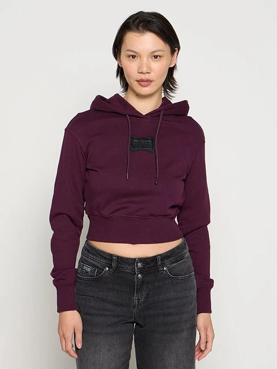 Zdjęcie produktu Bluza z kapturem Versace Jeans Couture fioletowy