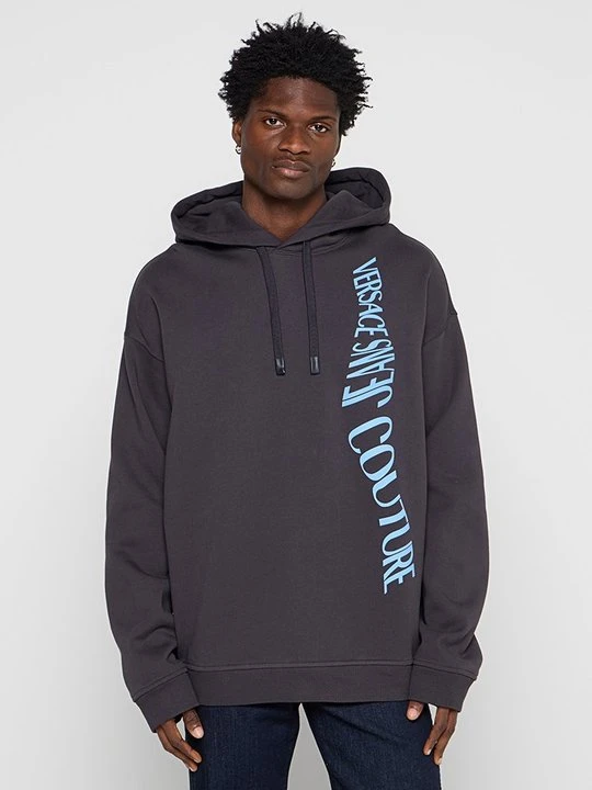 Zdjęcie produktu Bluza z kapturem Versace Jeans Couture szary