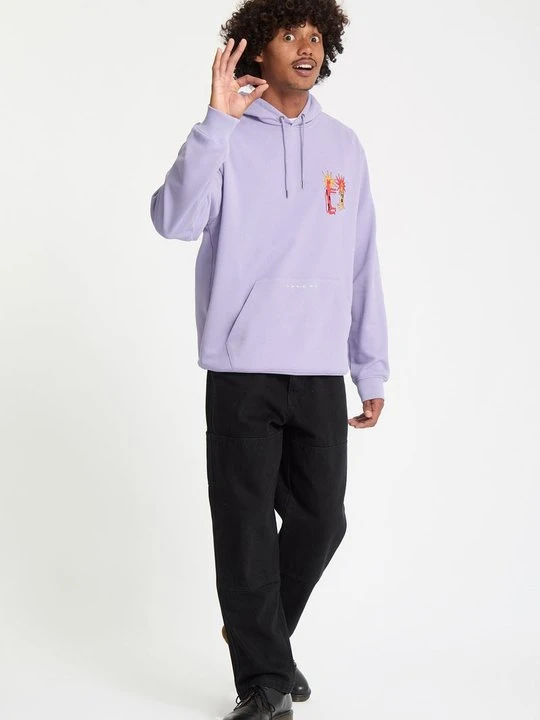 Zdjęcie produktu Bluza z kapturem Volcom ciemnoliliowy