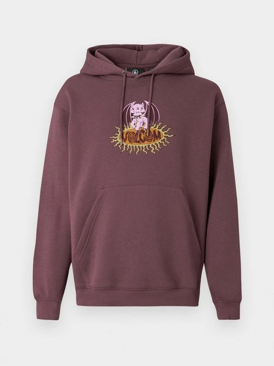 Zdjęcie produktu Bluza z kapturem Volcom czerwony