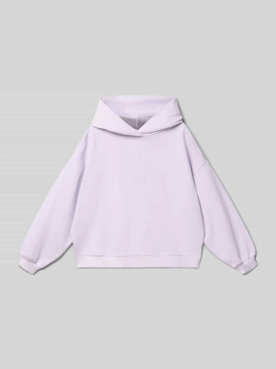 Zdjęcie produktu Bluza z kapturem w kroju regular fit z czystej bawełny Calvin Klein Jeans Jasnofioletowy