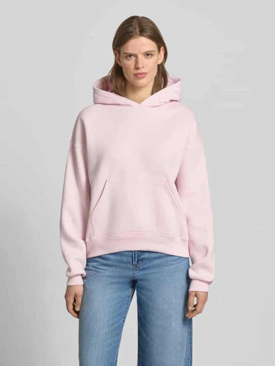 Zdjęcie produktu Bluza z kapturem z kieszenią kangurka Gina Tricot Różowy