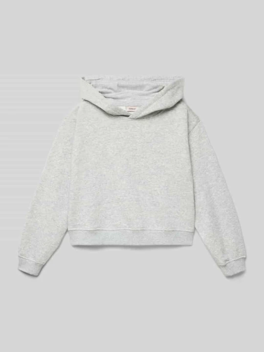 Zdjęcie produktu Bluza z kapturem w kroju regular fit z mieszanki bawełny model 'Sweat' Only Średnioszary melanż