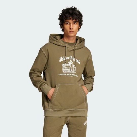 Zdjęcie produktu Bluza z kapturem Wabash Adidas Olive Strata