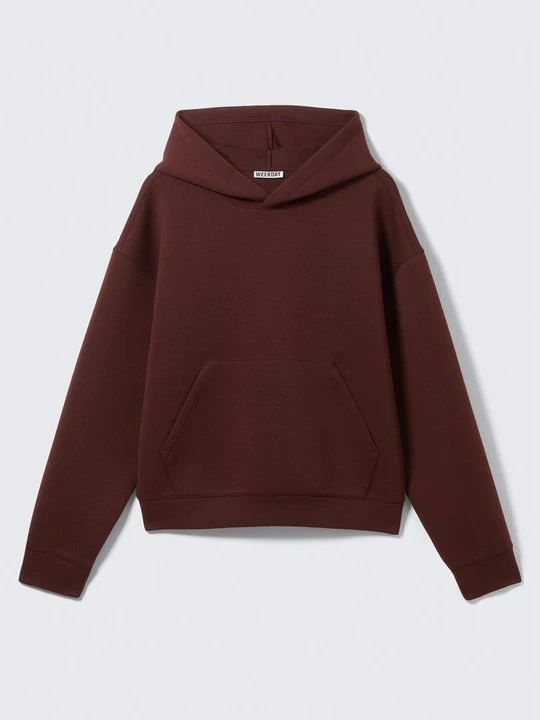 Zdjęcie produktu Bluza z kapturem Weekday bordowy
