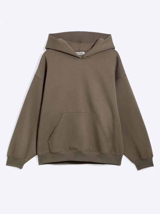 Zdjęcie produktu Bluza z kapturem Weekday szary