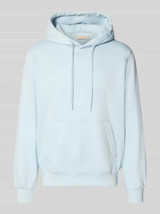 Zdjęcie produktu Bluza z kapturem z mieszanki bawełny model 'FREDERIKS' Jack&Jones Jasnoniebieski