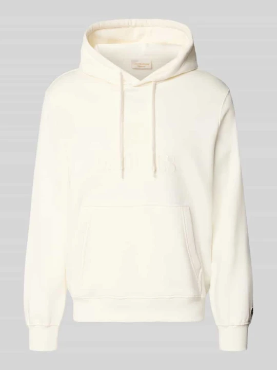 Zdjęcie produktu Bluza z kapturem z mieszanki bawełny model 'FREDERIKS' Jack&Jones Złamany biały