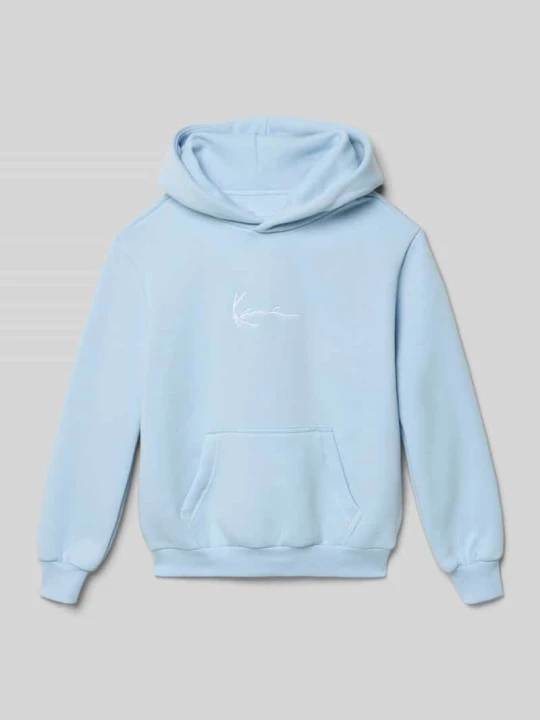 Zdjęcie produktu Bluza z kapturem z wyhaftowanym logo Karl Kani Niebieski