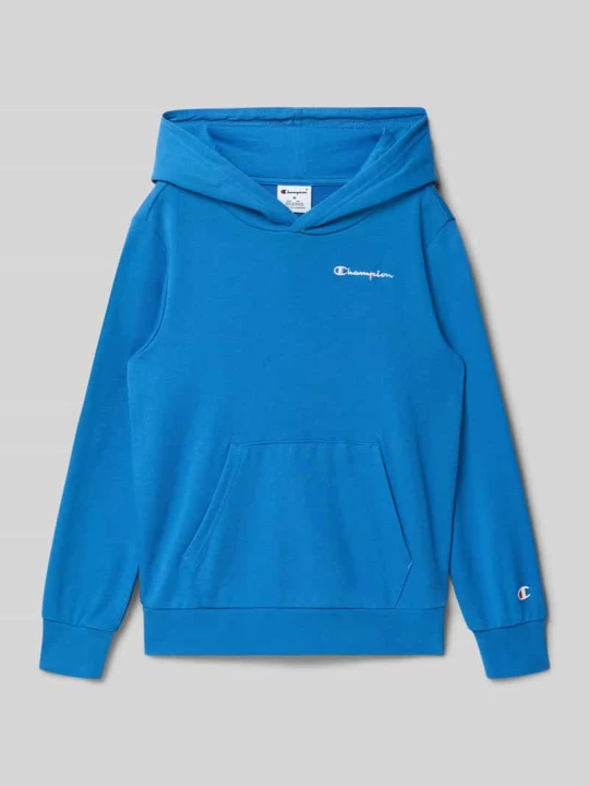 Zdjęcie produktu Bluza z kapturem z wyhaftowanym logo Model 'ICONS' Champion Królewski niebieski