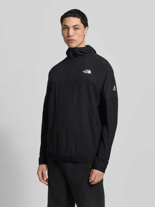 Zdjęcie produktu Bluza z kapturem z zamkiem błyskawicznym i logo The North Face Czarny